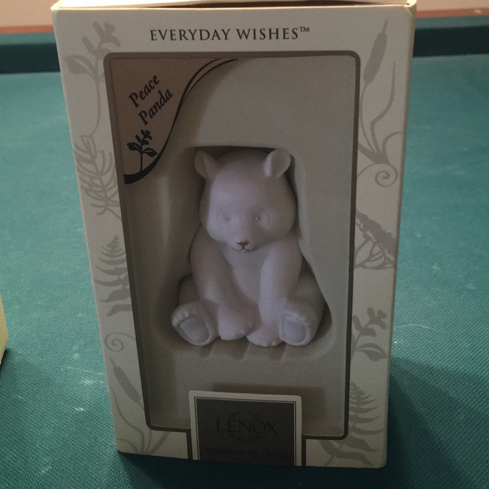 Porcelain bear by Lenox